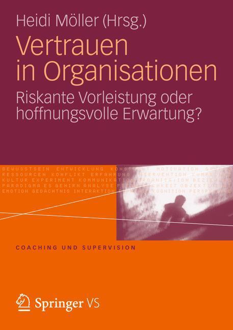 Cover: 9783531181189 | Vertrauen in Organisationen | Heidi Möller | Taschenbuch | Paperback