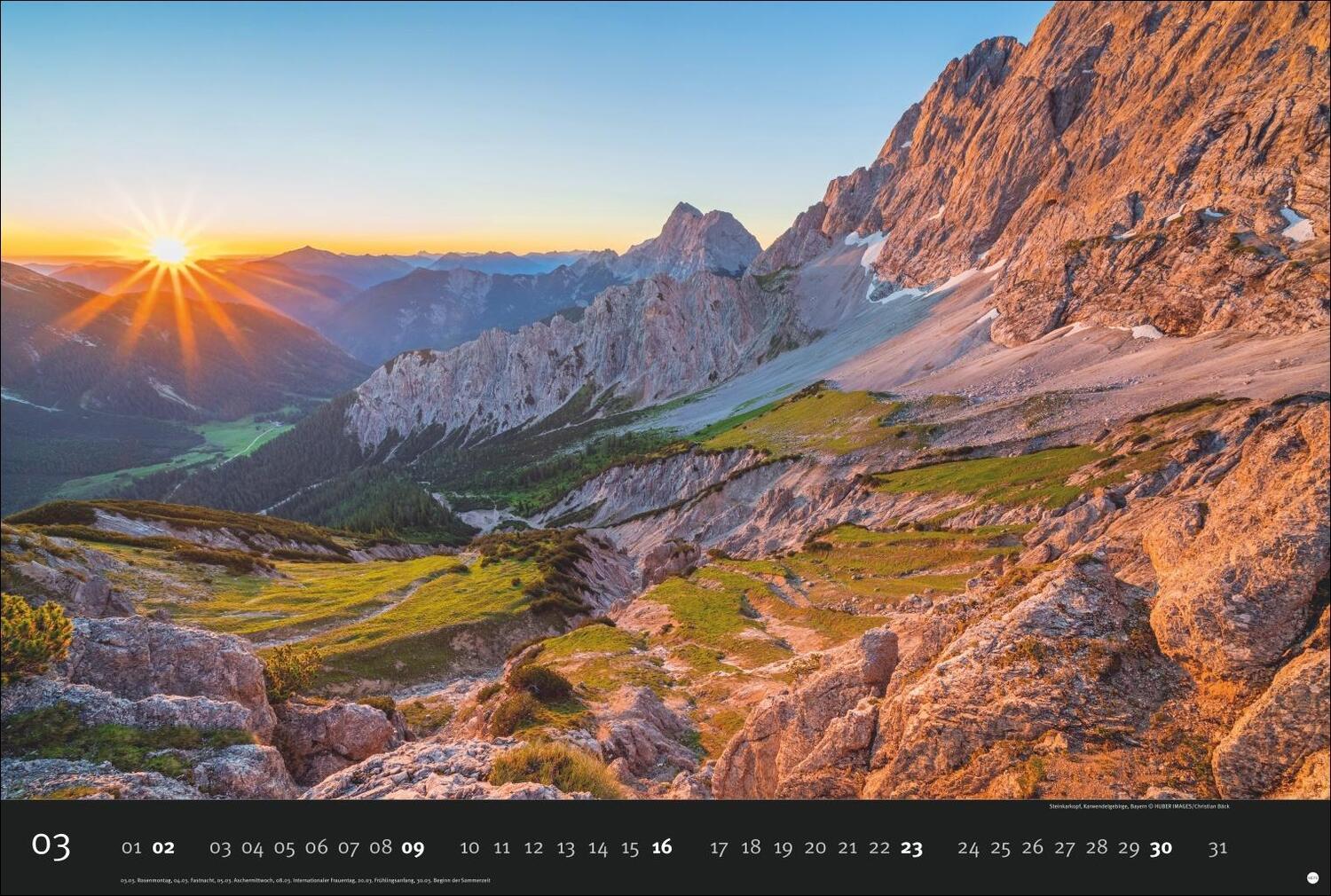 Bild: 9783756408269 | Deutschlands Naturparadiese Kalender 2025 | Harenberg | Kalender