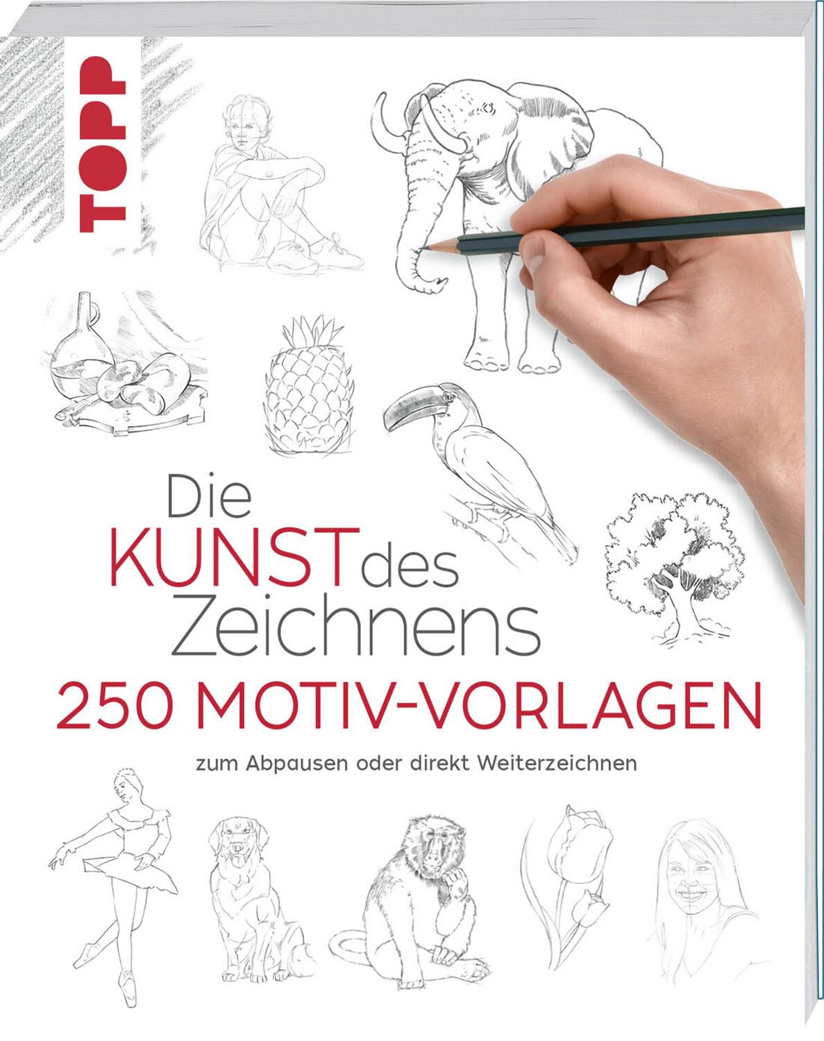 Cover: 9783735880130 | Die Kunst des Zeichnens 250 Motiv-Vorlagen | Frechverlag | Buch | 2023