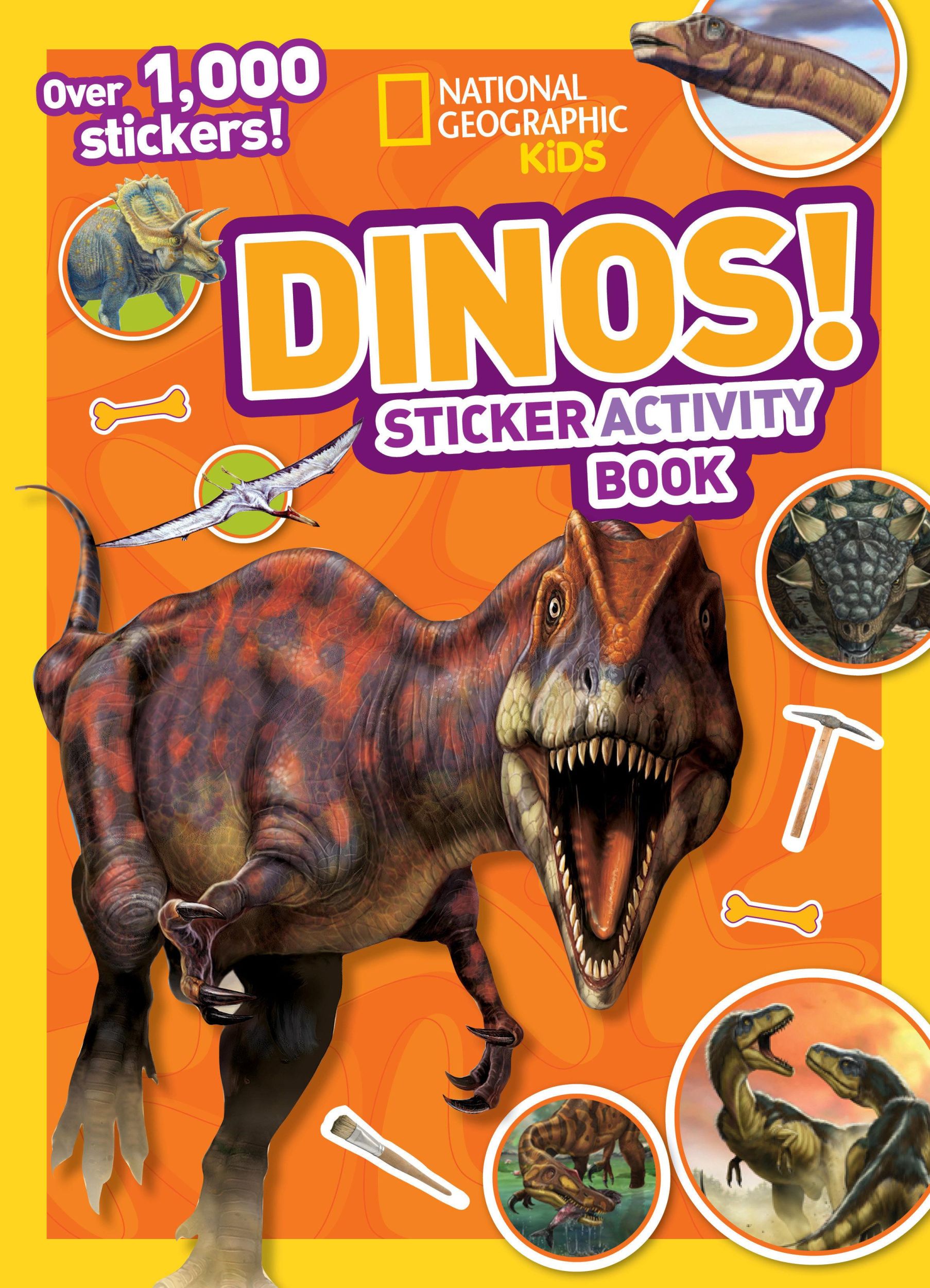 Cover: 9781426317736 | Dinos Sticker Activity Book | National Geographic Kids | Taschenbuch