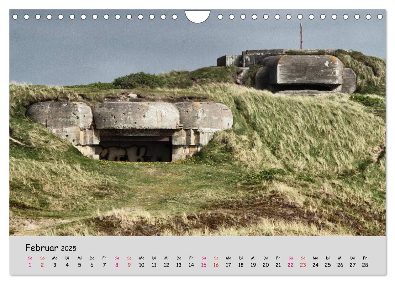 Bild: 9783435646029 | Bunker Zeitzeugen der Geschichte (Wandkalender 2025 DIN A4 quer),...