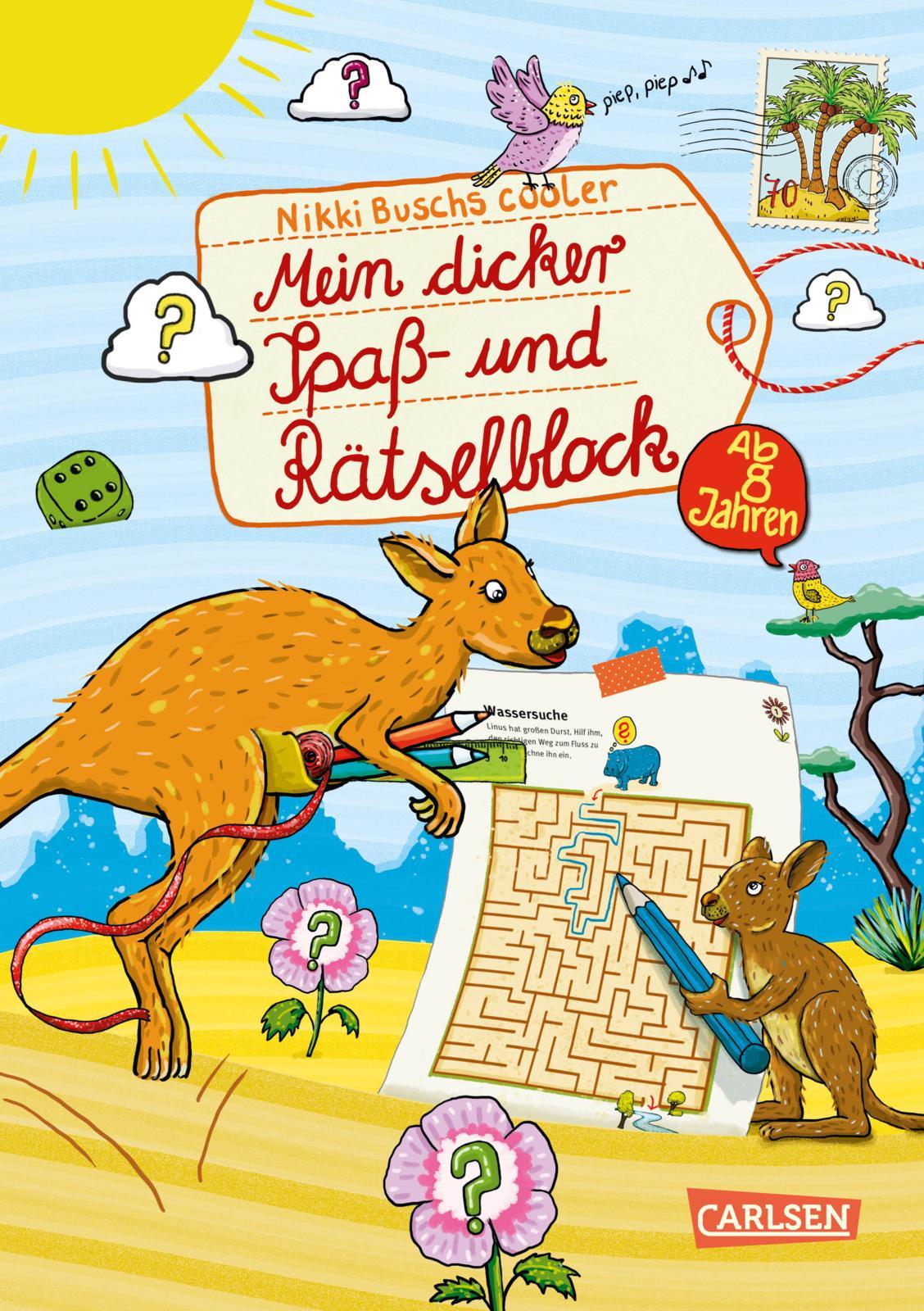 Cover: 9783551192349 | Rätselspaß Grundschule: Mein dicker Spaß- und Rätselblock | Buch