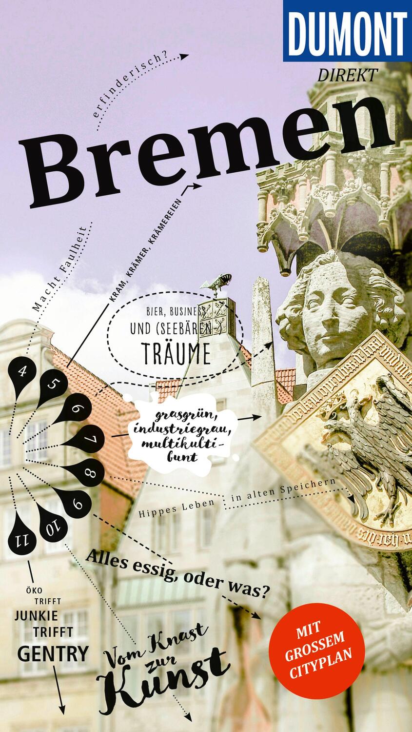 Cover: 9783616000060 | DuMont direkt Reiseführer Bremen | Mit großem Cityplan | Britta Rath