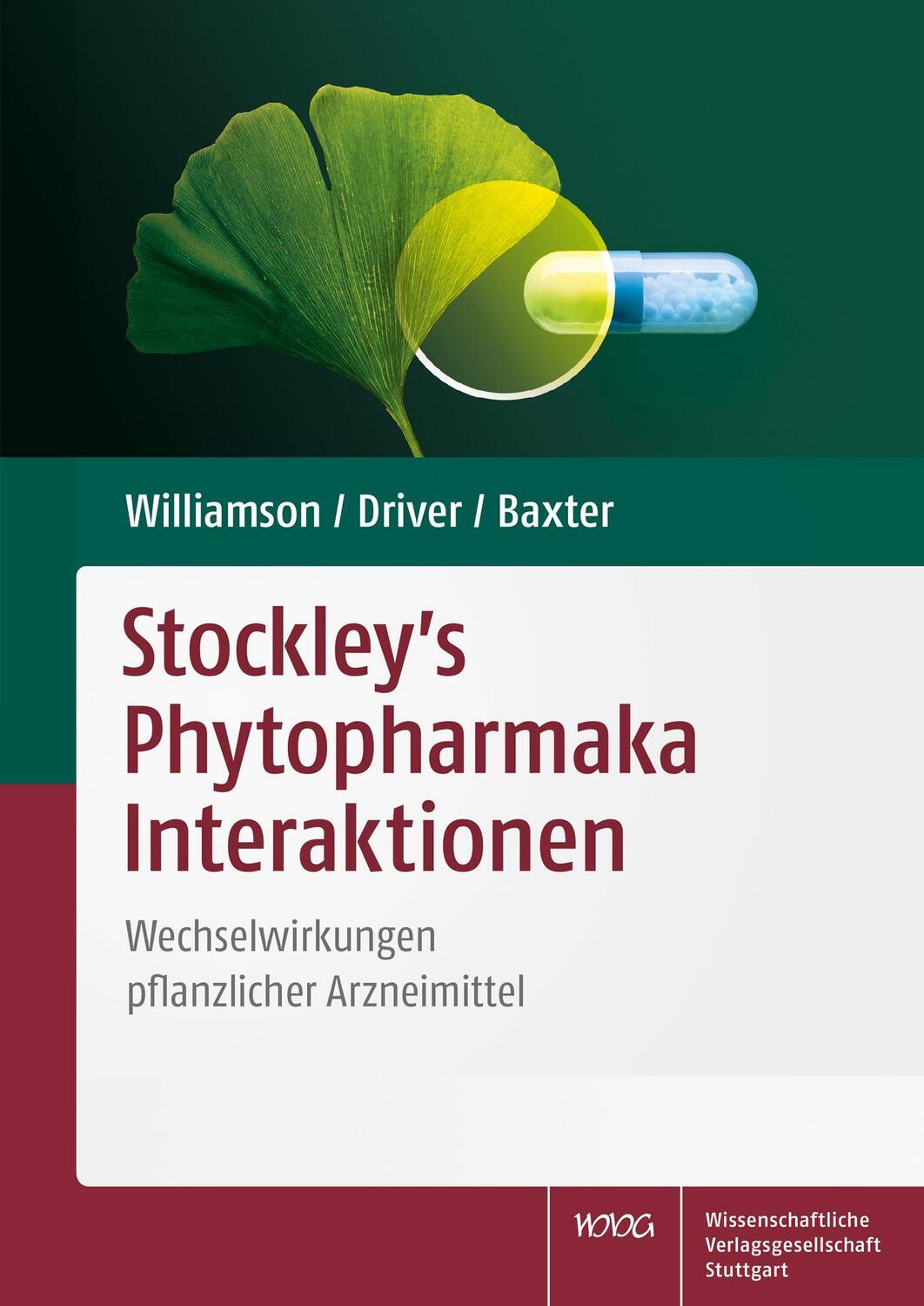 Cover: 9783804737334 | Stockley's Phytopharmaka Interaktionen | Elizabeth Williamson (u. a.)