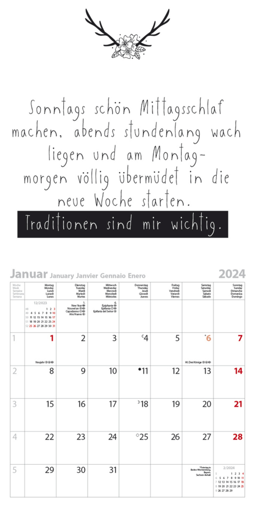 Bild: 9783731869320 | Visual Words 2024 | Korsch Verlag | Kalender | Englisch Broschur
