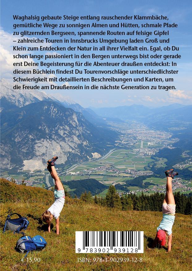 Rückseite: 9783902939128 | Abenteuer Natur Tirol: Innsbruck und Umgebung | Sigrun Kanitscheider