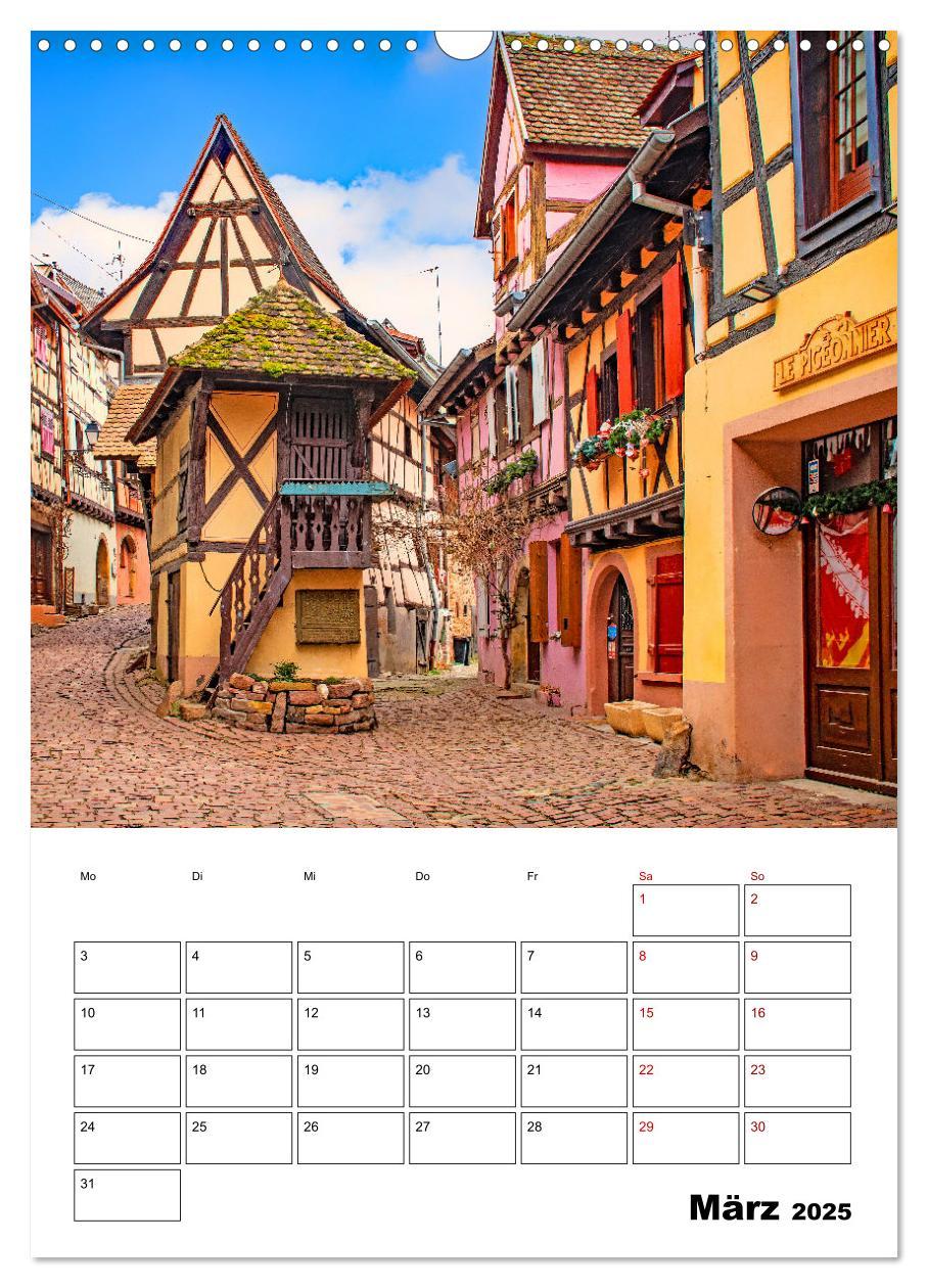 Bild: 9783435860043 | Elsass - Impressionen (Wandkalender 2025 DIN A3 hoch), CALVENDO...