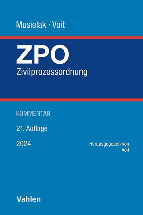 Cover: 9783800672585 | Zivilprozessordnung | mit Gerichtsverfassungsgesetz | Musielak (u. a.)