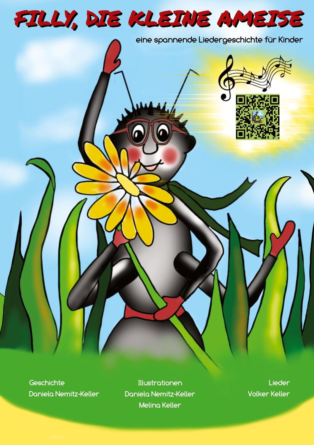 Cover: 9783347401471 | Filly, die kleine Ameise | eine spannende Liedergeschichte für Kinder