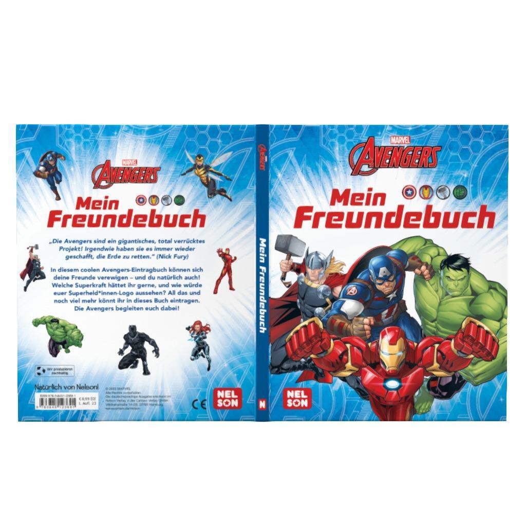 Bild: 9783845123691 | Marvel Avengers: Mein Freundebuch | Eintragbuch | Buch | MARVEL | 2023