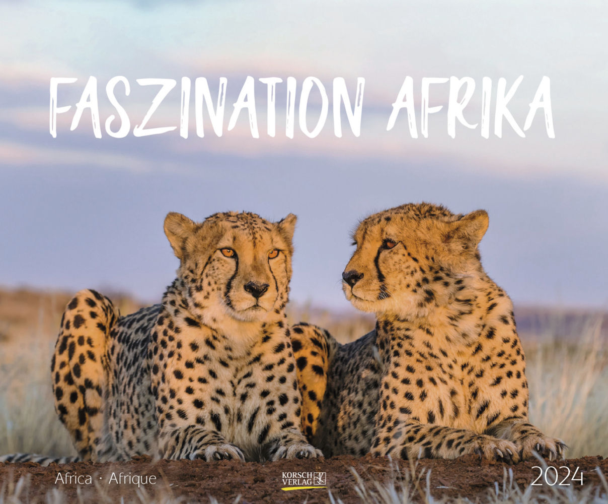 Cover: 9783731868521 | Faszination Afrika 2024 | Korsch Verlag | Kalender | Spiralbindung