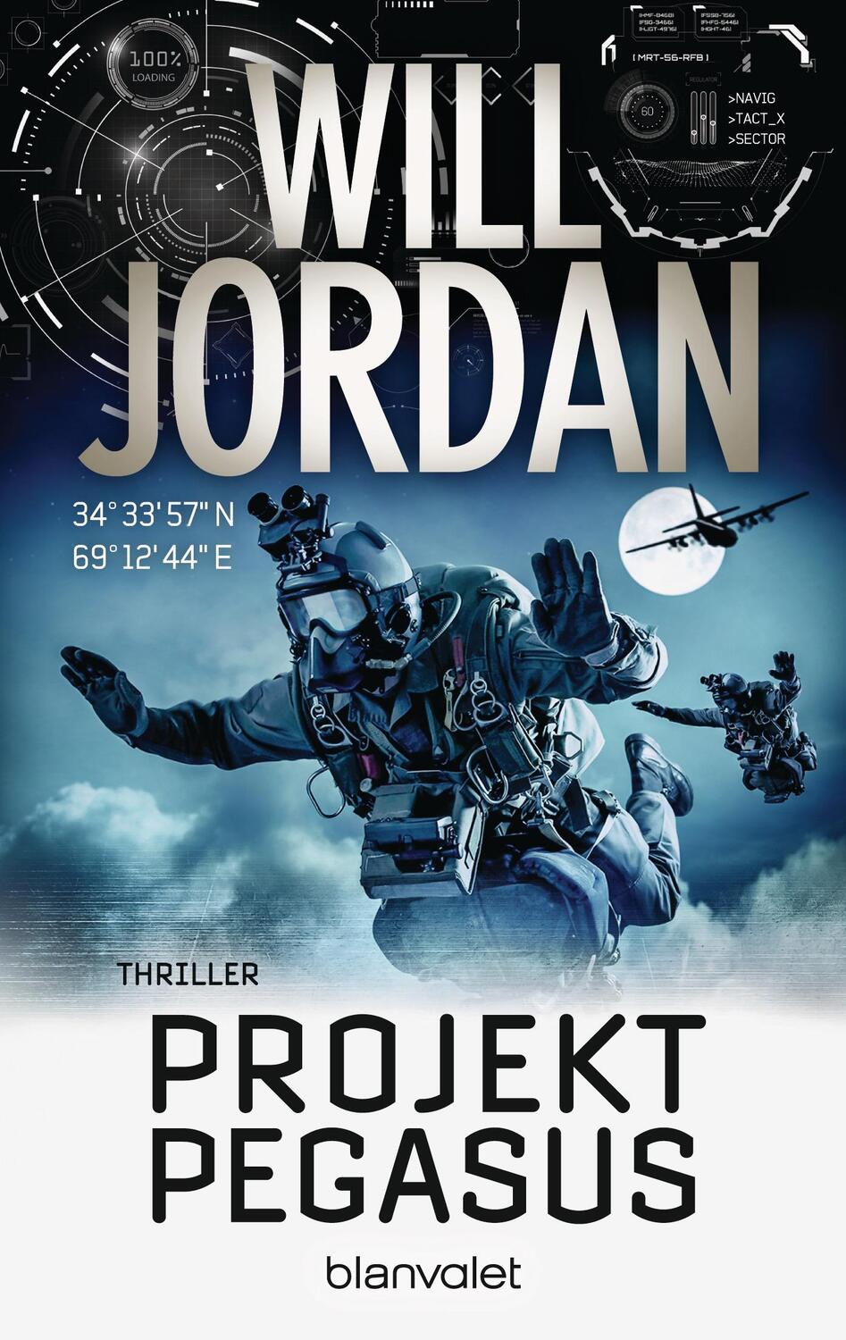 Cover: 9783734107139 | Projekt Pegasus | Thriller | Will Jordan | Taschenbuch | Deutsch