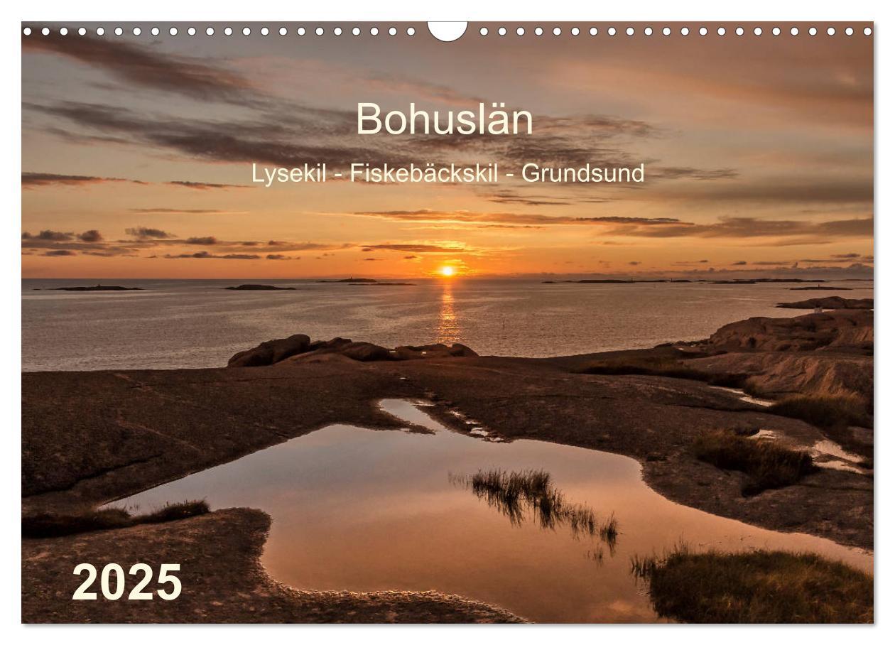 Cover: 9783435321193 | Bohuslän. Lysekil - Fiskebäckskil - Grundsund (Wandkalender 2025...