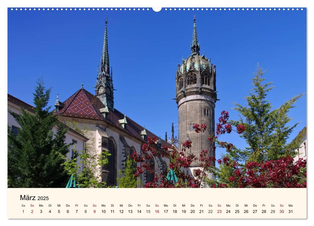 Bild: 9783435454327 | Lutherstadt Wittenberg - Stadt der Reformation (Wandkalender 2025...