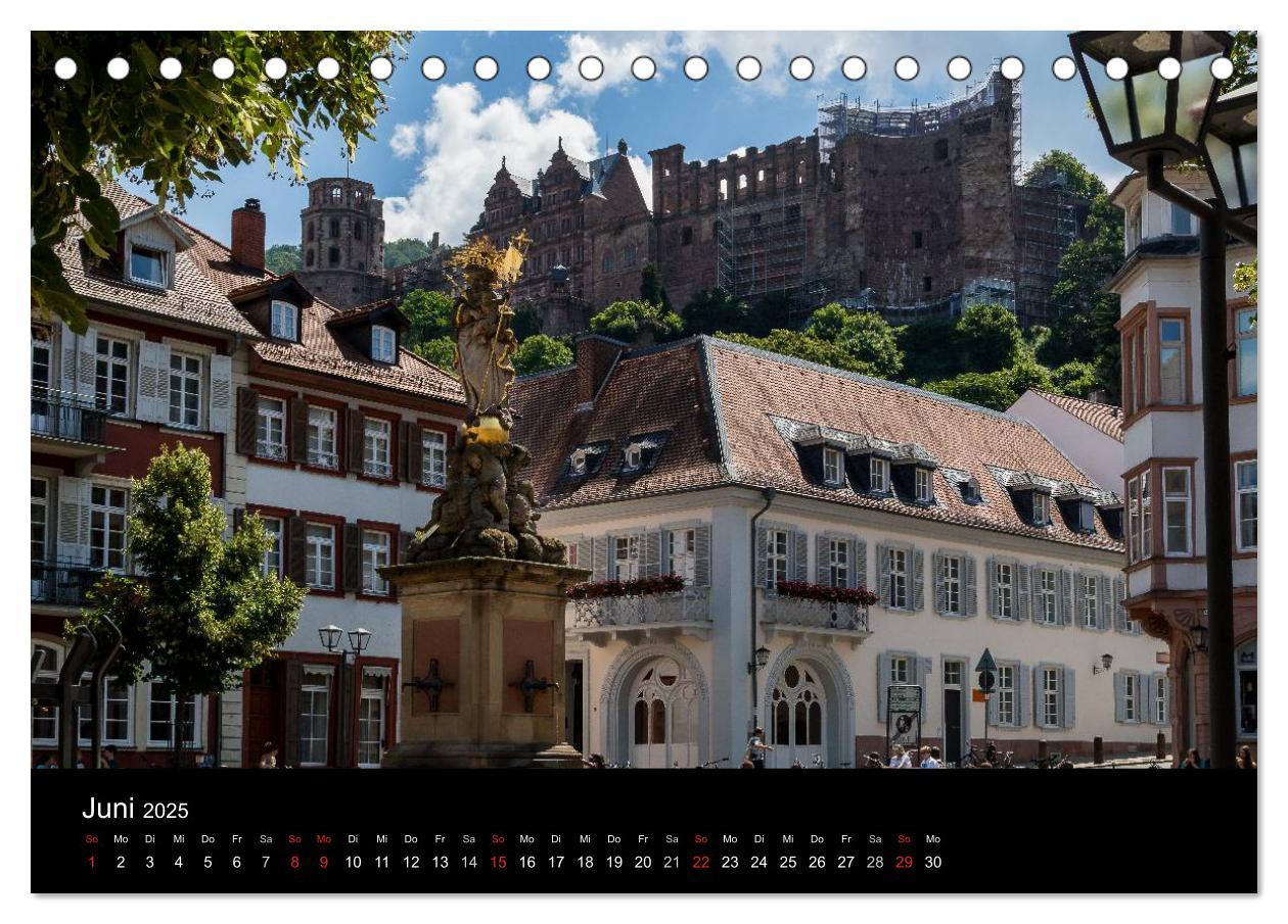 Bild: 9783435694716 | Heidelberger Stadtansichten (Tischkalender 2025 DIN A5 quer),...