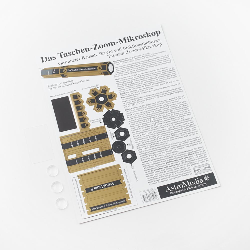 Cover: 4260568972256 | Das Taschen-Zoom-Mikroskop | Klaus Hünig | Stück | Deutsch | 2003