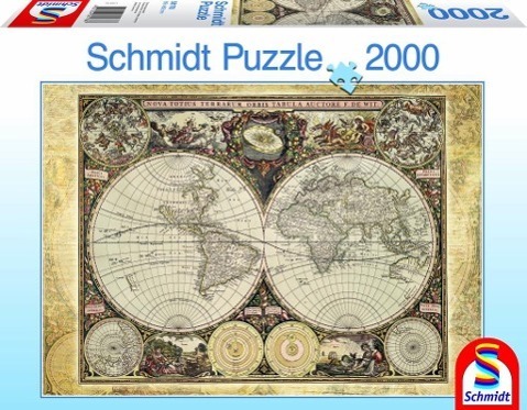 Cover: 4001504581787 | Historische Weltkarte. Puzzle | Spiel | 2000 Teile | Deutsch | 2013