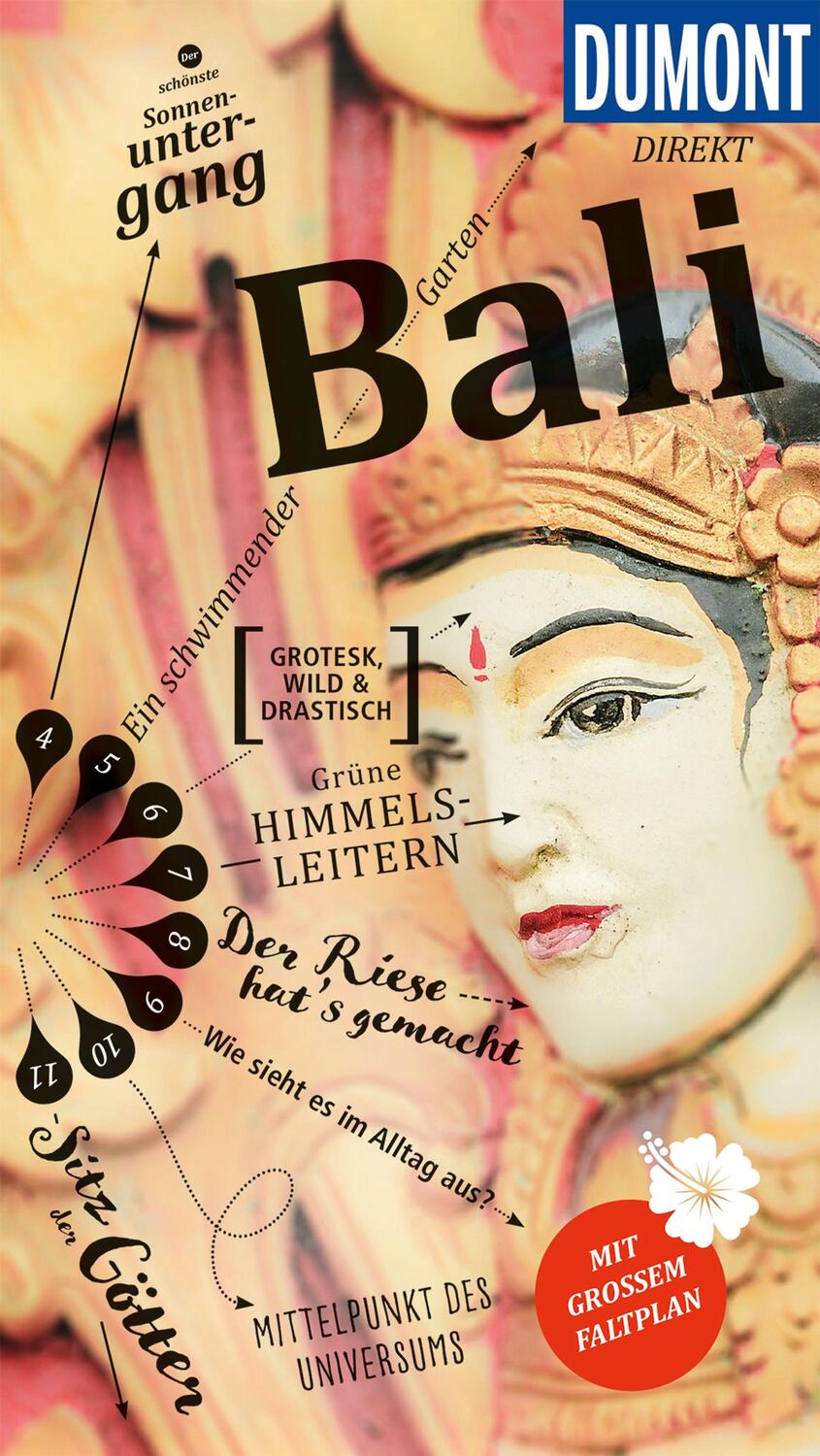 Cover: 9783616010083 | DuMont direkt Reiseführer Bali | Mit großem Faltplan 1:260000 | Dusik