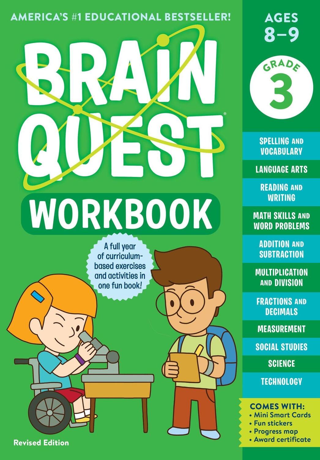 Cover: 9781523517374 | Brain Quest Workbook: 3rd Grade | Workman Publishing | Taschenbuch