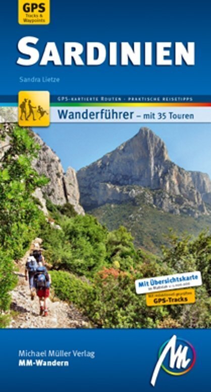 Cover: 9783899538250 | Sardinien MM-Wandern Wanderführer Michael Müller Verlag, m. 1 Buch