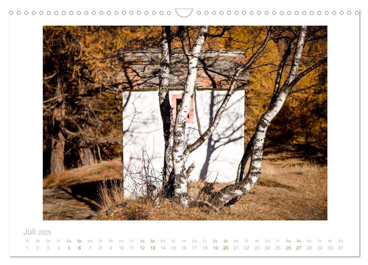 Bild: 9783435493227 | saas fee (Wandkalender 2025 DIN A3 quer), CALVENDO Monatskalender