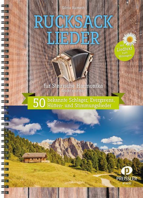 Cover: 9783940013255 | Rucksacklieder für Steirische Harmonika | Broschüre | 88 S. | Deutsch