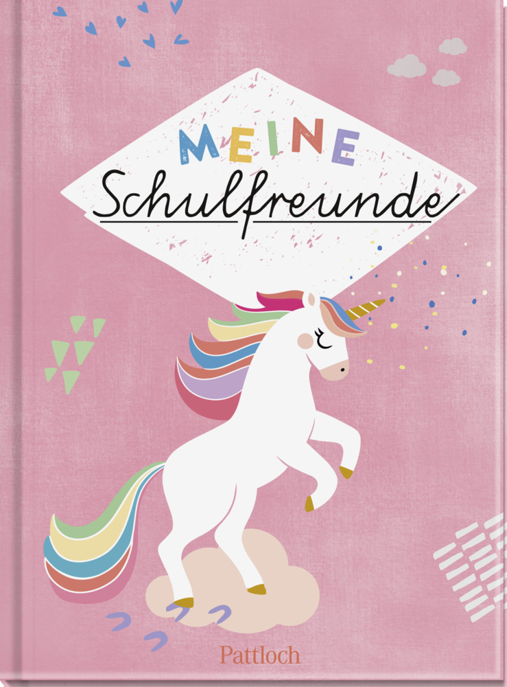 Cover: 4260308344060 | Meine Schulfreunde (Einhorn) | Pattloch Verlag | Notizbuch | 64 S.