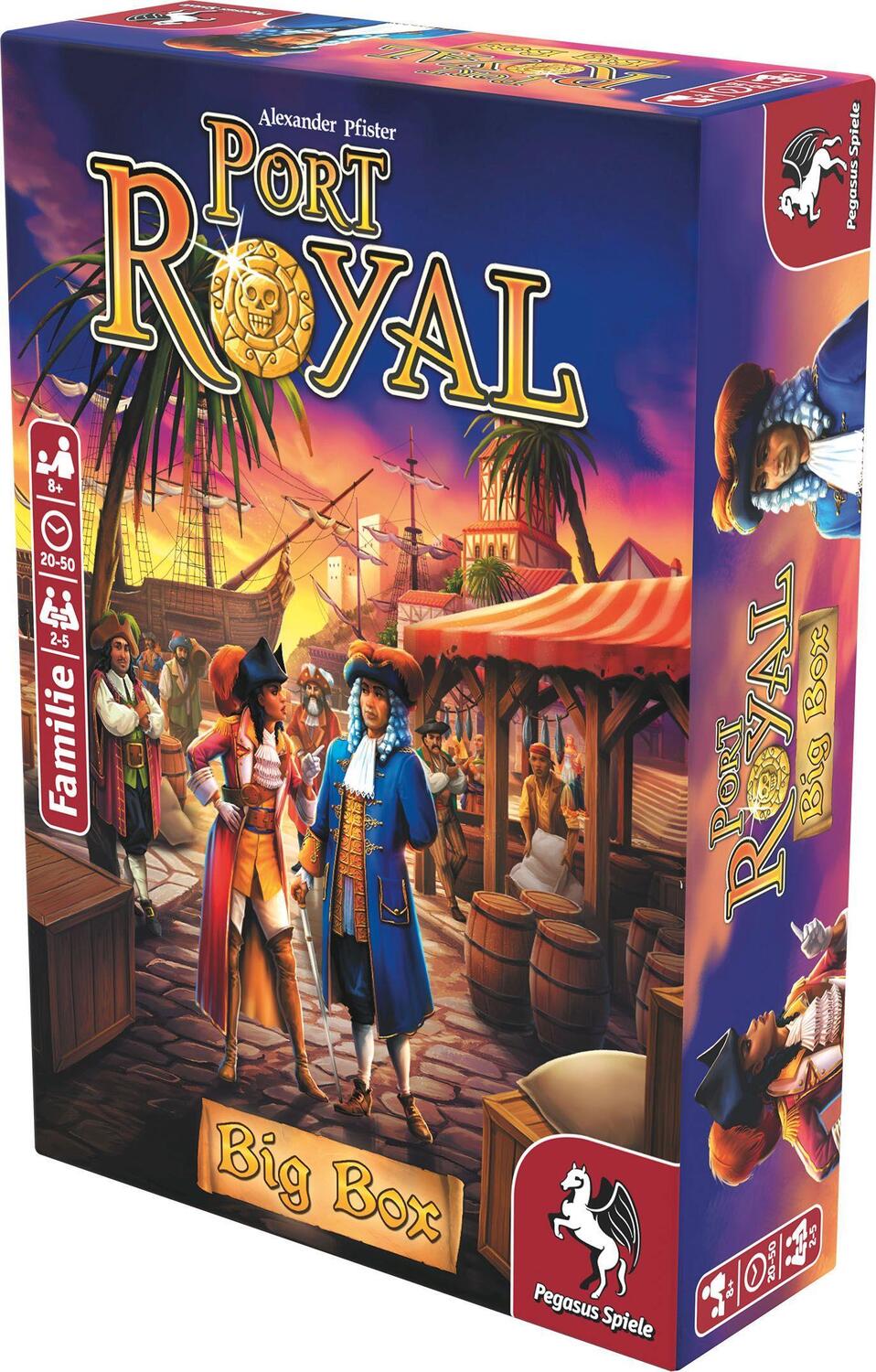 Bild: 4250231728914 | Port Royal Big Box (deutsch) | Spiel | Deutsch | 2021 | Pegasus