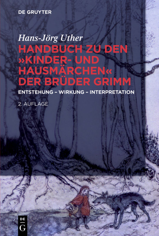 Cover: 9783110317435 | Handbuch zu den "Kinder- und Hausmärchen" der Brüder Grimm | Uther
