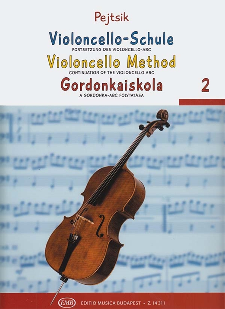 Cover: 9790080143117 | Violoncello ABC 2 | Continuation of the violoncello ABC