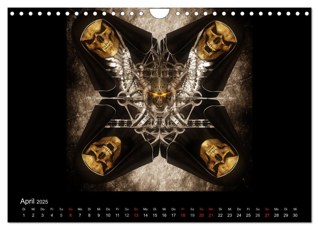 Bild: 9783435729579 | S.O.D. - Skulls Of Death Vol. II - Totenkopf Artworks (Wandkalender...