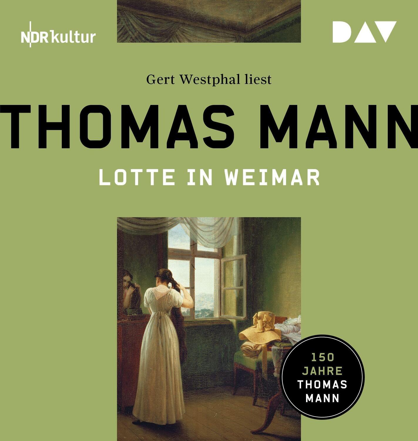 Cover: 9783742433527 | Lotte in Weimar | Ungekürzte Lesung mit Gert Westphal | Thomas Mann