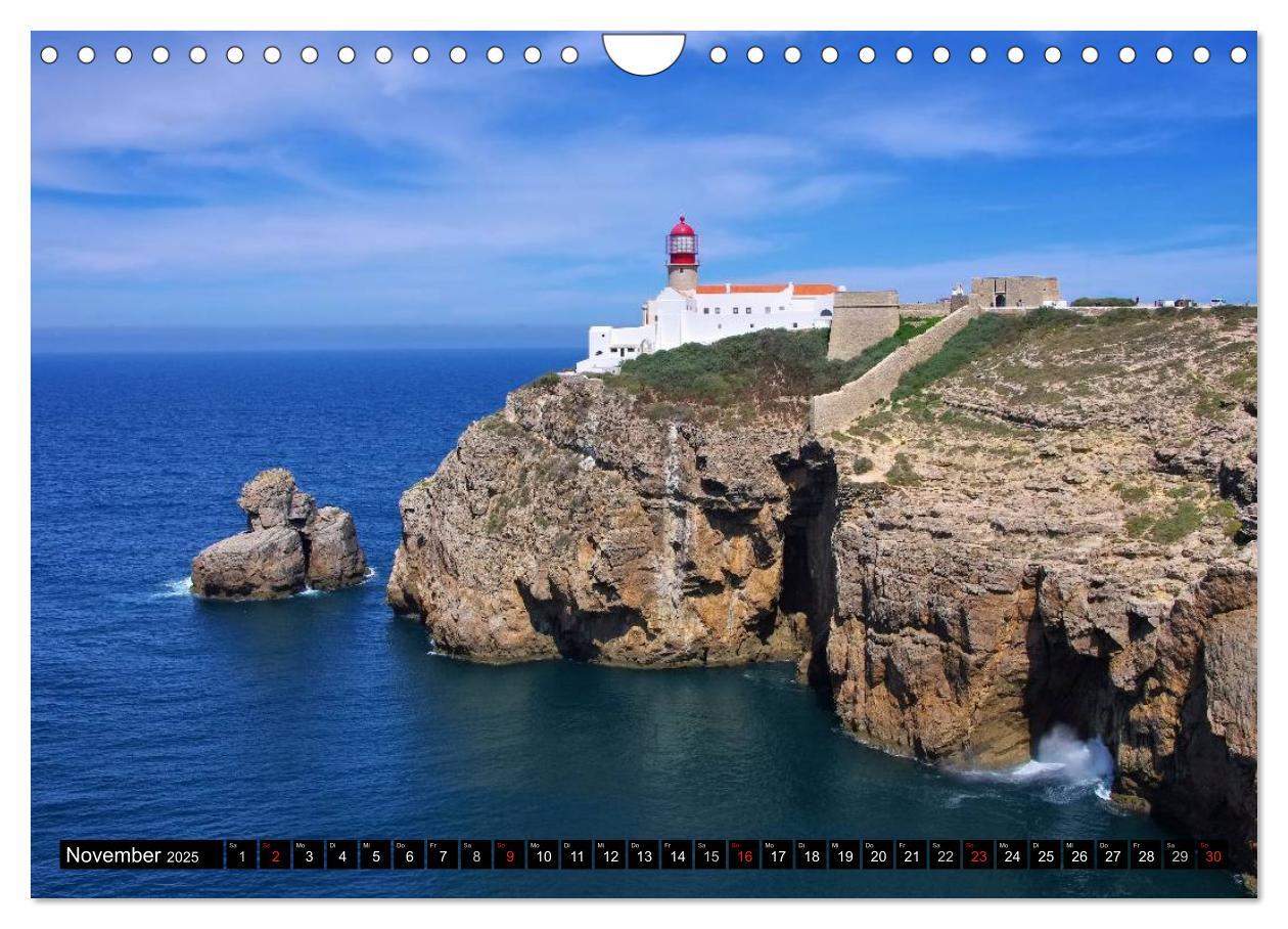 Bild: 9783435749317 | Algarve (Wandkalender 2025 DIN A4 quer), CALVENDO Monatskalender