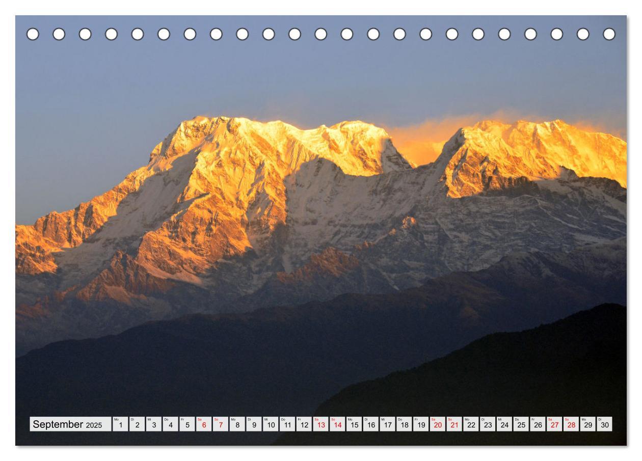 Bild: 9783383822858 | Einzigartiges NEPAL (Tischkalender 2025 DIN A5 quer), CALVENDO...