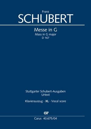 Cover: 9790007187354 | Messe in G (Klavierauszug XL) | Franz Schubert | Buch | 40 S. | Latein
