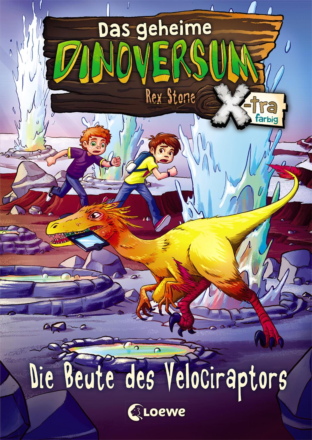 Cover: 9783785589458 | Das geheime Dinoversum Xtra - Die Beute des Velociraptors | Rex Stone