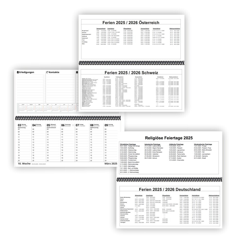 Bild: 4262416630530 | Lehrer - Tischkalender 2024/25 | E&amp;Z-Verlag GmbH | Kalender | Deutsch