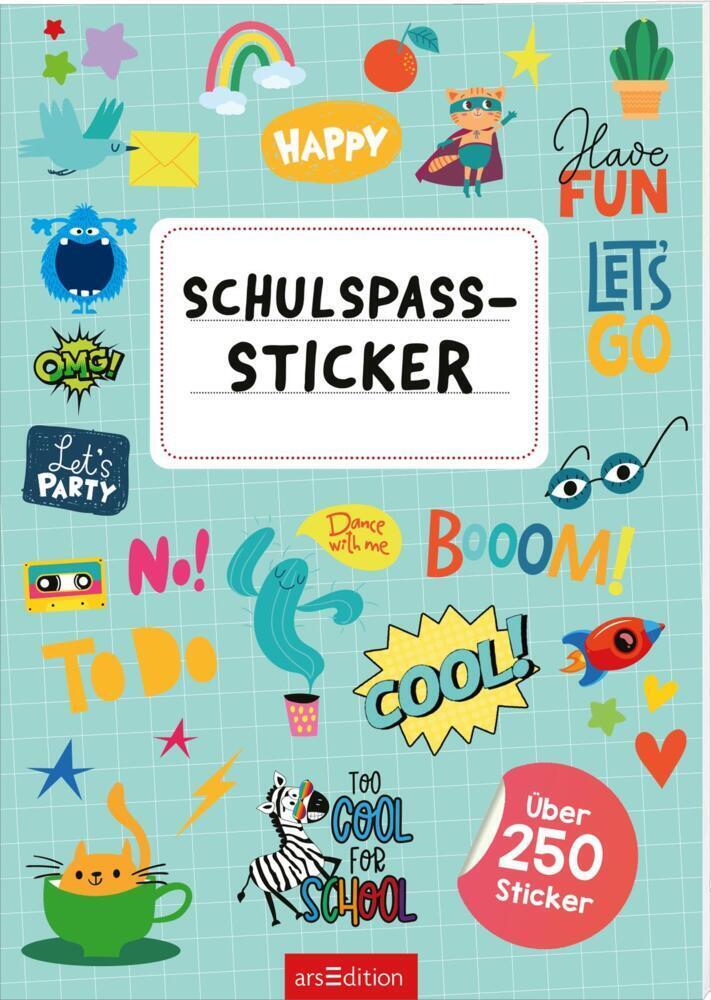 Cover: 4014489133339 | Schulspaßsticker | Über 250 Sticker | Stück | 16 S. | Deutsch | 2024