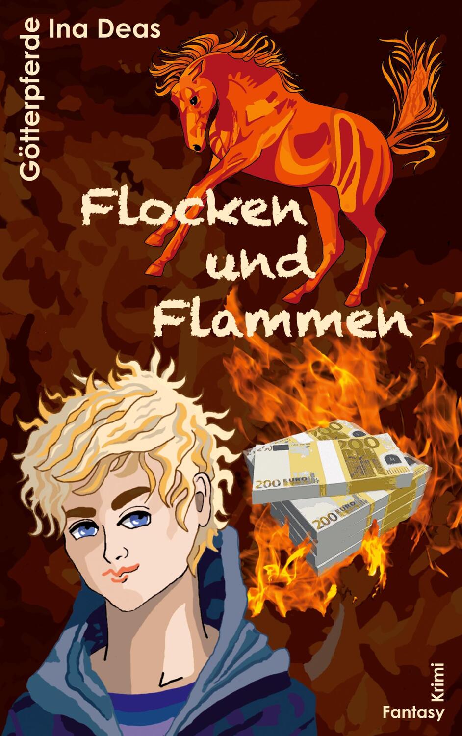 Cover: 9783751903004 | Flocken und Flammen | Götterpferde | Ina Deas | Taschenbuch | 250 S.