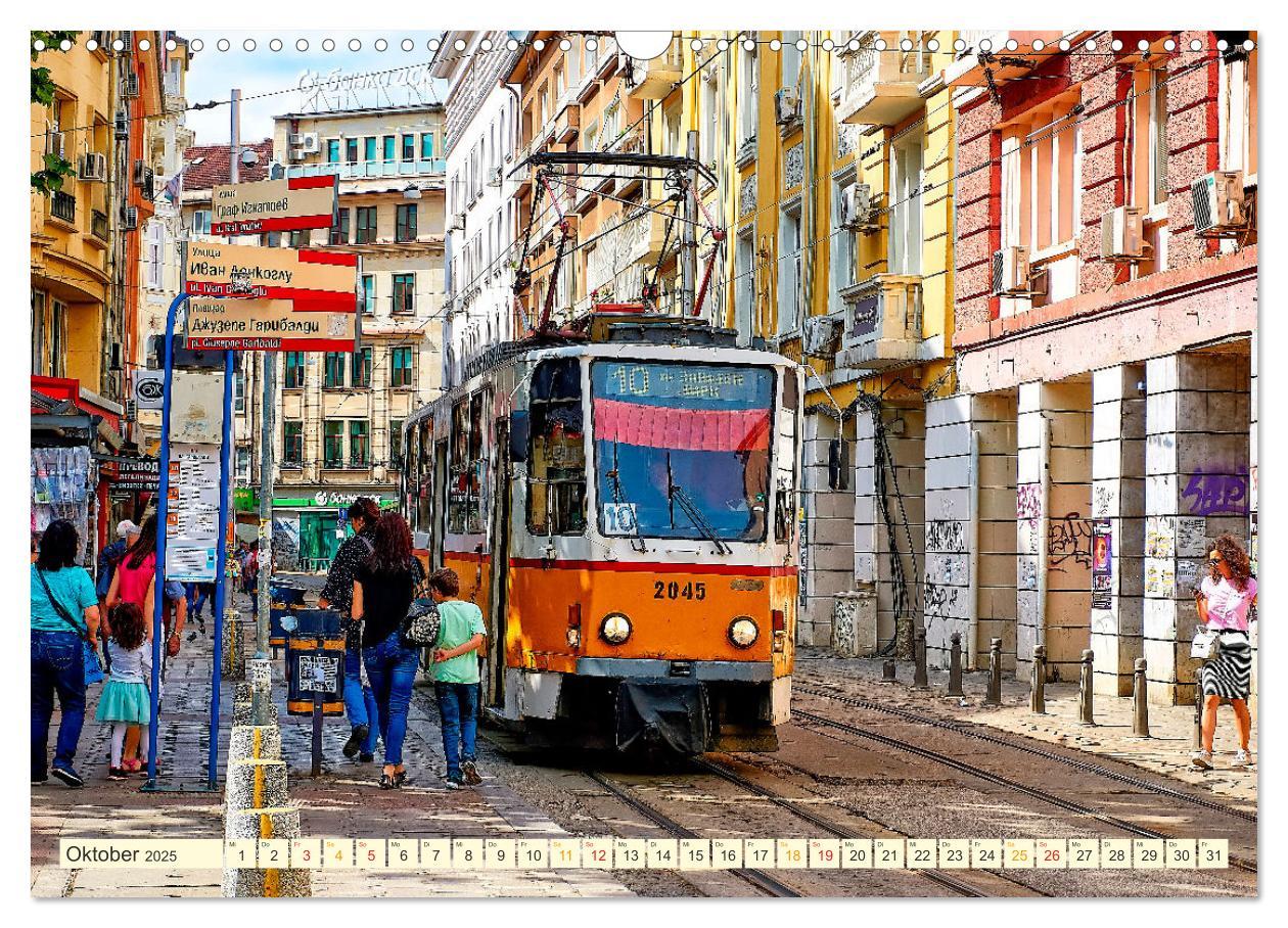 Bild: 9783383927997 | Straßenbahnen - flott unterwegs (Wandkalender 2025 DIN A3 quer),...