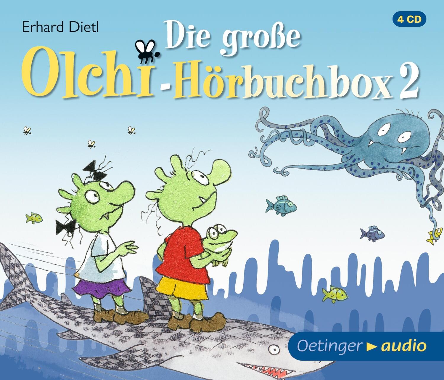 Cover: 9783837309942 | Die große Olchi-Hörbuchbox 2 (4 CD) | Hörspielbox, ca. 277 min. | CD