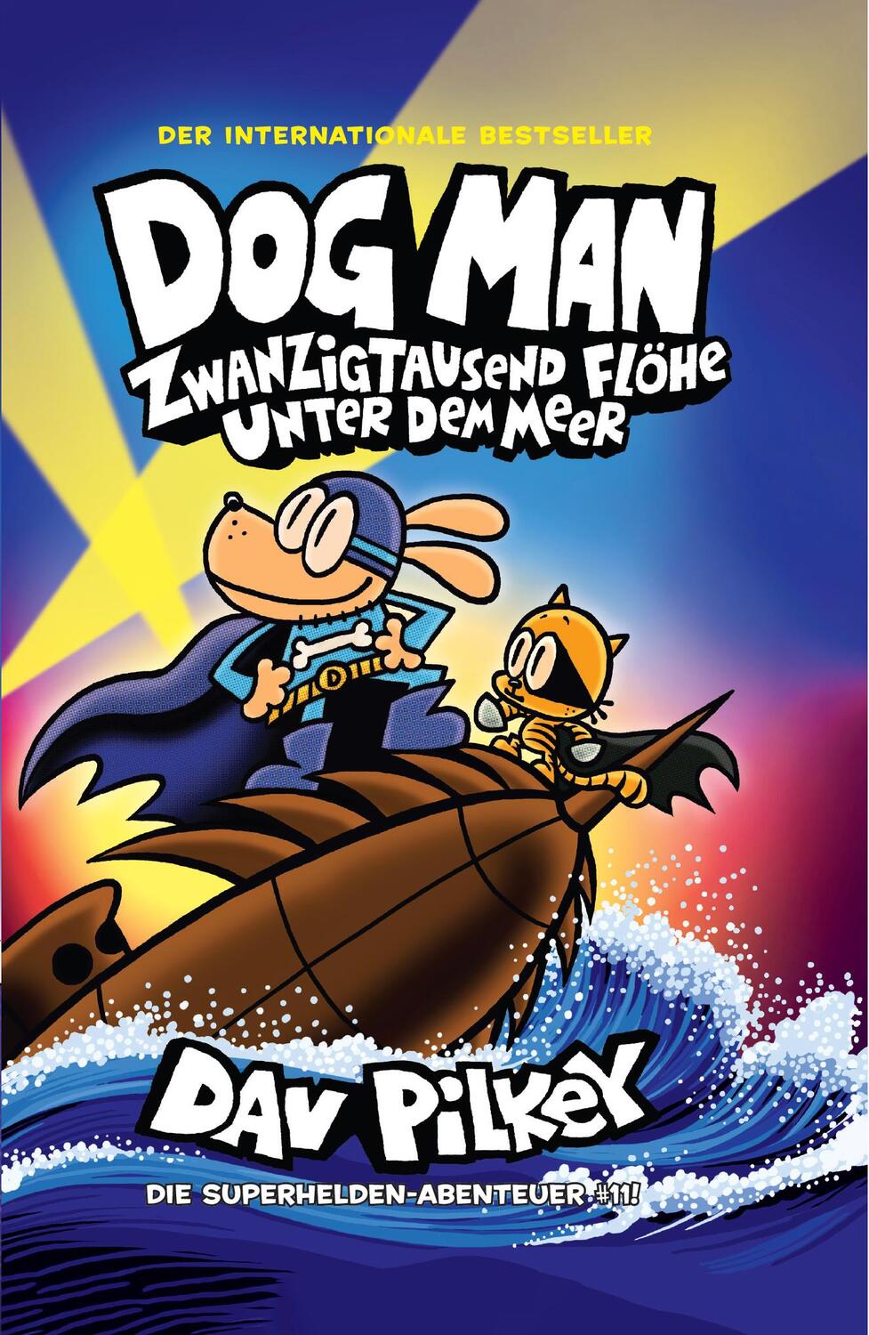Cover: 9783985851171 | Dog Man 11 | Zwanzigtausend Flöhe unter dem Meer | Dav Pilkey | Buch