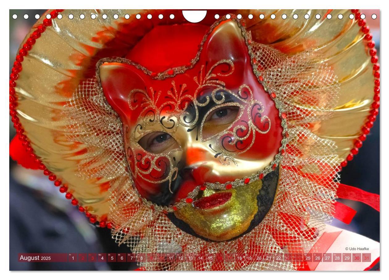 Bild: 9783435733316 | Magie der Masken (Wandkalender 2025 DIN A4 quer), CALVENDO...