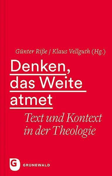 Cover: 9783786731238 | Denken, das Weite atmet | Günter/Vellguth, Klaus Riße | Buch | 218 S.
