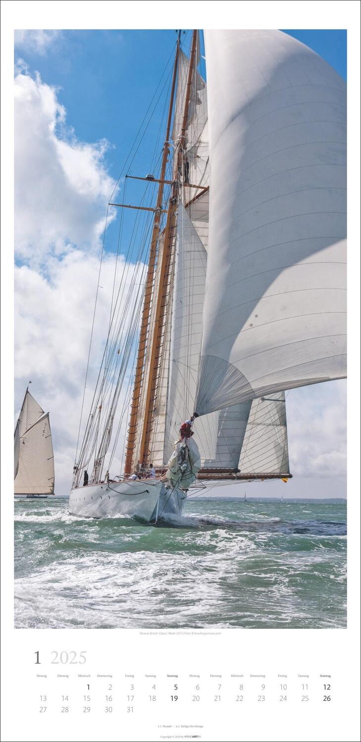 Bild: 9783839900253 | Under Sail Kalender 2025 | Kalender | Spiralbindung | 14 S. | Deutsch