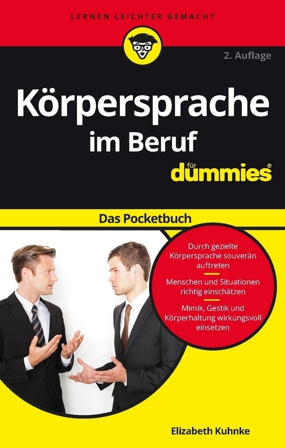 Cover: 9783527712649 | Körpersprache im Beruf für Dummies | Elizabeth Kuhnke | Taschenbuch