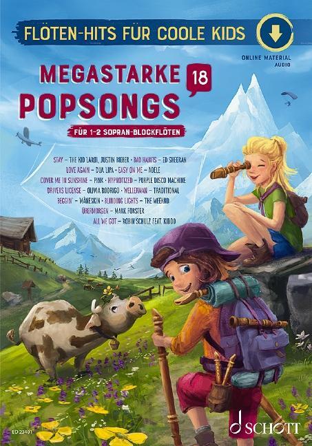 Cover: 9783795799298 | Megastarke Popsongs Band 18. 1-2 Sopran-Blockflöten. | Broschüre