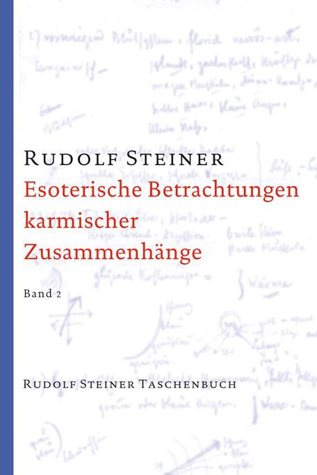 Cover: 9783727471216 | Esoterische Betrachtungen karmischer Zusammenhänge 2 | Rudolf Steiner