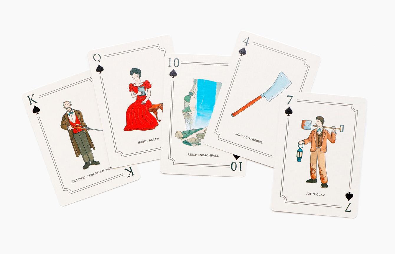 Bild: 9783962442811 | Sherlock Holmes Spielkarten | Nicholas Utechin | Stück | 54 S. | 2022