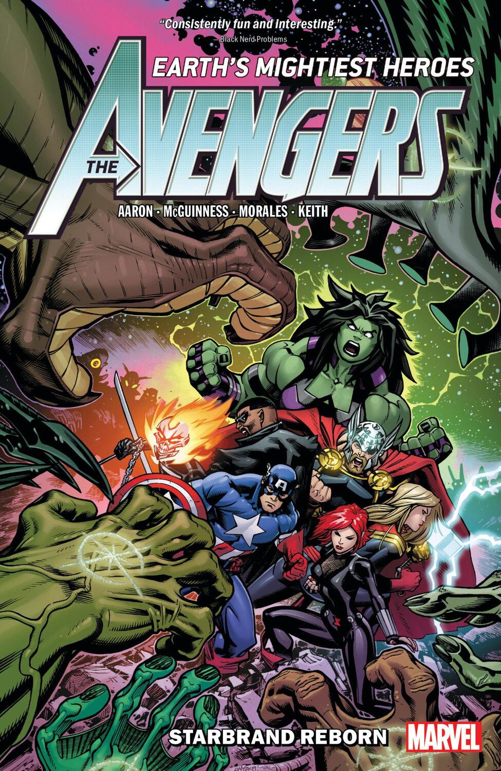 Cover: 9781302920944 | Avengers by Jason Aaron Vol. 6: Starbrand Reborn | Jason Aaron | Buch